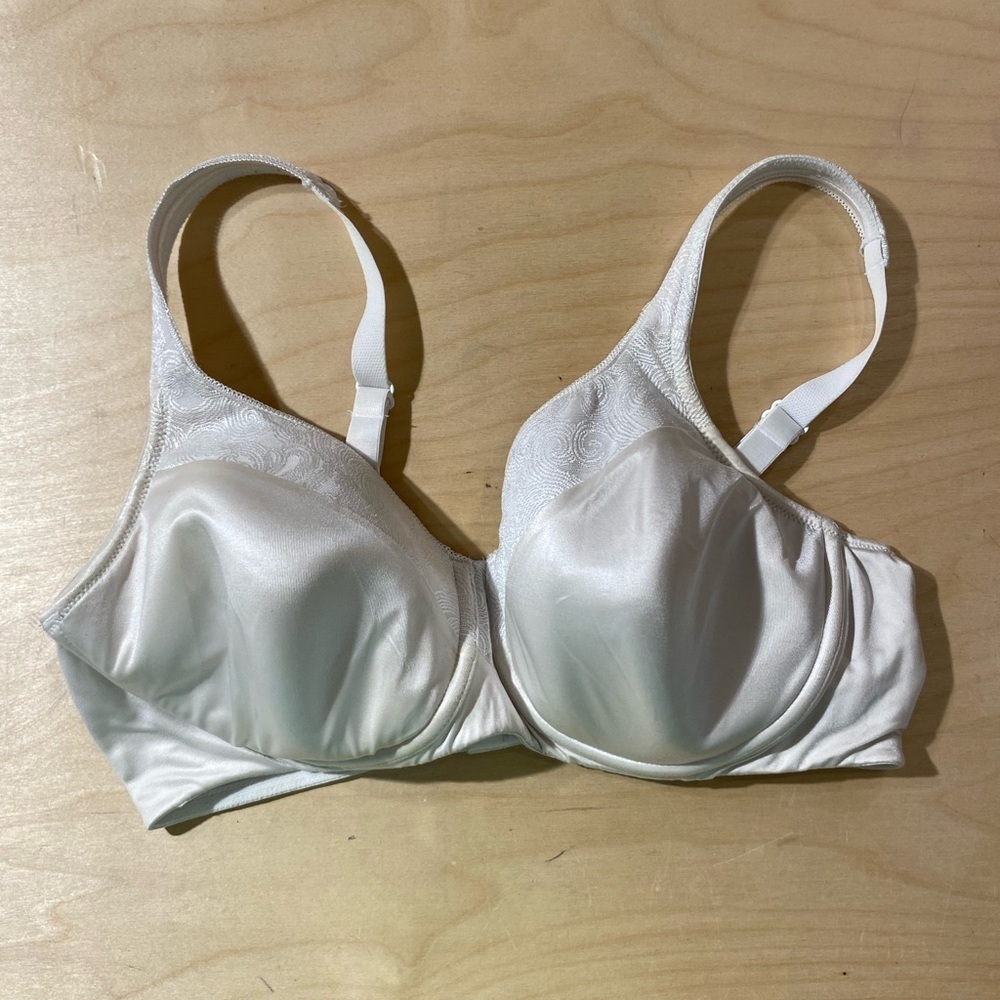 Playtex Underwire Elegant White Bra 40 C (ID)